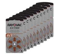 Rayovac Extra Hearing Aid Batteries | Size 312 | Box of 60 Batteries - Compatible with All Hearing Aids That use Size 312 Batteries