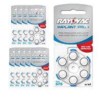 Rayovac - Implant Pro+ - AE675 - 60 Cochlear Implants Hearing Aid Batteries