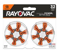 Rayovac Rayovac Hearing aid Batteries Size 13 for Advanced Hearing aid Devices (32 Count)