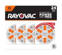 Rayovac Size 13 Hearing Aid Batteries (24 Pack), Size 13 Batteries