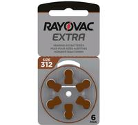 Rayovac Zinc Air Extra Hearing Aid Batteries 60 Cells Size 312 Advanced Exp 2028