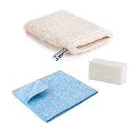 RAYPATH INTERNATIONAL Universal Set Mini - Care Glove | Chemical-Free Cleaning for Leather, Electronics & Plants | Eco-Friendly & Reusable Microfiber