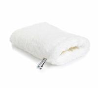 RAYPATH NOVA White M Nanofibre Cleaning Glove with Colloidal Silver - Chemical-Free, Water-Only Cleaning for Upholstery, Carpets, Rugs, Mattresses, Leather, Suede and Walls