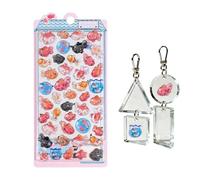 Raypontia 3D Stickers for Scrapbooking - Japanese Style Decorations Hand-Decorated - Phone Case Decorations - for Students Teachers Artists Children Scrapbooking Journaling Cards