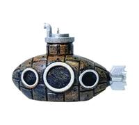 Raypontia Aquarium Toys for Fish,Aquarium Submarine Small Submarine Cute Fish Toy Shrimp Hiding Betta Cave Floating Aquarium Decorations for Fish Tank Fish Tank Decoration