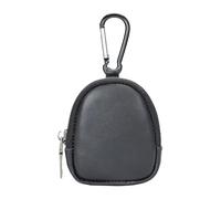 Raypontia Leather Coin Purse, Leather Coin Bag - Small Purse for Change, Coin Purse for Men and Women, Waterproof Coin Holder, Small Card and Key Pocket, black, see description, See description