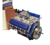 Raypontia Model Engine, V8 Engines Exhibition Model - Decoration for Family Teenagers Adults Home Office Teaching
