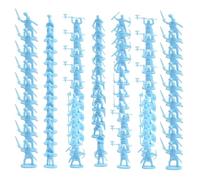 Raypontia Soldier Figures - Miniature Figures Antique Warrior, 100 x Miniatures Historical Model Statues as Game for Girls and for Educational Projects Role Play and Cake Decoration