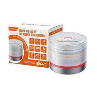 RAYPOW Help Flash Beacon V16 Approved DGT with Geolocation IoT Emergency Light Car Visible 1 km 360° Paid Data until 2038 Official Replacement Triangles IP54 Water and Dust Resistant (MOD-V16)