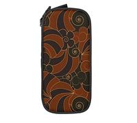 rayprint Pencil Case Big Capacity Abstract Japanese Oriental Style Box Pen Pouch for Middle/High School Office Colleg e Adult Girl