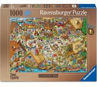 Rays Comic Book Puzzle Time Travel Classic Era 1000 Piece Jigsaw Puzzle