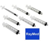 Sterile Rays Syringes 60ml 30ml 20ml 10ml 5ml 3ml 2ml 1ml Free P+P UK CE Quality