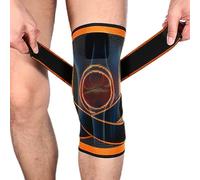 Raysha Knee Braces for Men, Knee Compression Sleeve for Sports, Knee Support for Arthritis and Meniscus Tear, Joint Pain, Ligament Injury, Meniscus Tear, ACL, MCL, Tendonitis, Running, Sports