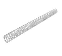 RAYSON Plastic Spiral Binding Coils, 40 Sheets, 4:1 Pitch, 7.9 mm, A4, White, Pack of 100