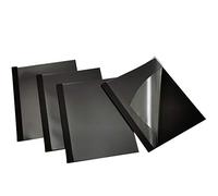 RAYSON Thermal Binding Cover, 2mm, 15 Sheets Binding Capacity, A4, Black, Pack of 25