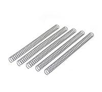 RAYSON Wire Spiral Binding Coils, 40 Sheets, 3:1 Pitch, Black, A4, Pack of 100
