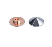 Raytools Laser Nozzles Single Double Layer Dia.32mm M14 Caliber 0.8-4.5mm for Fiber Cutting Machine Laser Nozzle(4.0mm,D32 Double_5PCS)