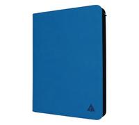 Rayvol Premium 16-Pocket Card Binder - Fits 1408 Trading Cards, Side Loading Ringless Card Collection Album for TCG -Seablue