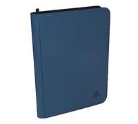Rayvol Premium 9-Pocket 504 Card Binder, Ringless Trading Card Album Folder - Side Loading Black Page Pocket Binder for TCG -Midnight Blue