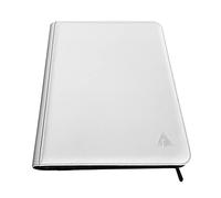 Rayvol Top loader Binder, Holds 252 Top loaders 9-Pocket Top Loader Card Storage Case, Ringless Double-Sided Pockets for Cards in 3 x 4'' Top loaders - White