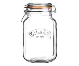 Rayware Cliptop Air tight Jar - Ideal for Sweets / Herbs - 1.5 Litre