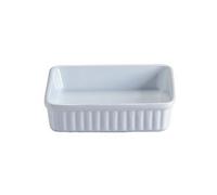 Rayware Gourmet 16 cm Square Baking/Serving Dish, White