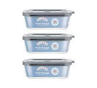 Rayware Kilner Set of 3 Fresh Storage Rectangle Jars 0.63 Litre - Clear Rayware Clear