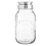 Rayware Kilner Spiralizer Set With Glass Storage Jar 1 Litre - Clear/silver