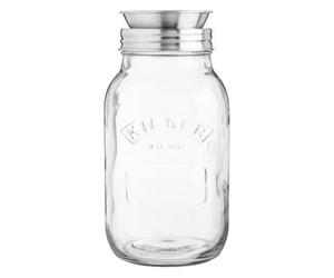 Rayware Kilner Spiralizer Set With Glass Storage Jar 1 Litre - Clear/silver