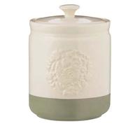 Rayware Mason Cash Home To Roost Ceramic Large Storage Jar 1.5 Litre - Cream/green