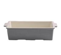 Mason Cash Lasagne Dish Innovative Kitchen 31.5cm - Grey/Cream Stoneware, Air Vent Base