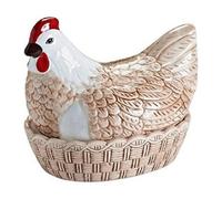 Rayware Mason Cash Rise And Shine Ceramic Hen Nest Egg Storage