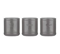Rayware Price & Kensington Set Of 3 Accents Tea/coffee/sugar Container 750Ml - Grey