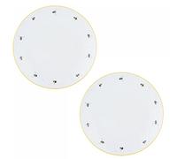 Rayware Price & Kensington Sweet Bee Porcelain 27cm Dinner Serving Plate (Set of 2)