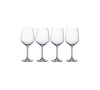 Ravenhead Kings Set of 4 Red Wine Glasses 630ml | Elegant 63cl Wine Glass Set for Dining & Entertaining, Durable & Dishwasher Safe