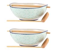 Rayware Set Of 2 Typhoon World Foods Noodle Soup Bowl Set 800Ml