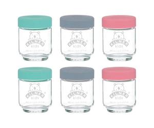 Rayware Set Of 6 Kilner Kids Glass Baby Food Jars 190Ml