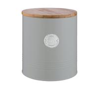 Rayware Typhoon Living Cookie Storage Jar 3.4 Litres with Bamboo Lid - Grey Rayware Grey