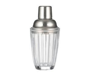 Rayware Viners Barware Glass Cocktail Shaker 280Ml - Clear/silver