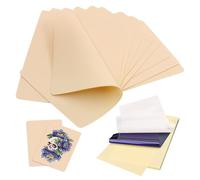 Rayyl 23pcs Tattoo Practice Skin Kit includ 8pcs Fake Skin and 15 Sheets Tattoo Transfer Papers A4 Size for Realistic Training | Ideal for Artists & Beginners
