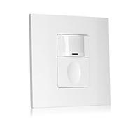 RAYZEEK PIR Motion Sensor Light Switch, No Neutral Wire Needed, 3 Working Modes: Occupancy/Vacancy/Manual ON/OFF, Single-Pole, 100-265VAC Wall Mounted, PC Fireproof