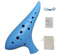 rayzm 12-Hole Alto C Ocarina, 13-Note C Major, Durable ABS Plastic Ocarina Wind Musical Instrument with Carry Bag for Beginners