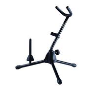 Rayzm Alto/Tenor Saxophone Stand with Detachable Flute/Clarinet Holder, Adjustable Portable Stand for Alto Saxophone, Tenor Saxophone, Clarinet & Flute. Folding Legs, Easy to Assemble and Disassemble.