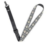 Rayzm Clip-on Ukulele Strap - Jacquard Weave Cotton Neck Sling, Adjust
