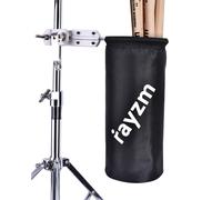 Rayzm Drum Stick Bag Holder, Nylon Mallet/Brush/Beater Stick Holder wi