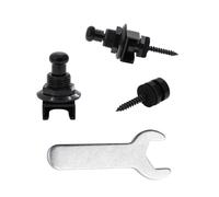 Rayzm Guitar Strap Locks Set, Security Strap Lock System for Acoustic/