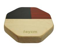 rayzm Portable Cajon Drumbox with Padded Bag, Compact Flat Octagon 3 Tones Hand Drum Percussion Instrument with Bongo & Snare Effects