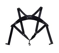 Rayzm Saxophone Strap for Adults and Children, Double Shoulders Neoprene (SBR) Memory Foam Strap for Sax, Padded Adjustable Harness Strap for Alto/Tenor/Soprano/Baritone Saxophones.