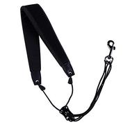 Rayzm Saxophone Strap with Metal Hook for Adults and Children, Soft Padded Adjustable Sax Neck Strap for Alto/Tenor/Soprano/Baritone Saxophones