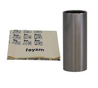Rayzm Stainless Steel Guitar Slide & Guitar Chords Chart Cleaning Cloth, 6 * 2.1 cm (L*ID) Finger Knuckle Guitar String Slide